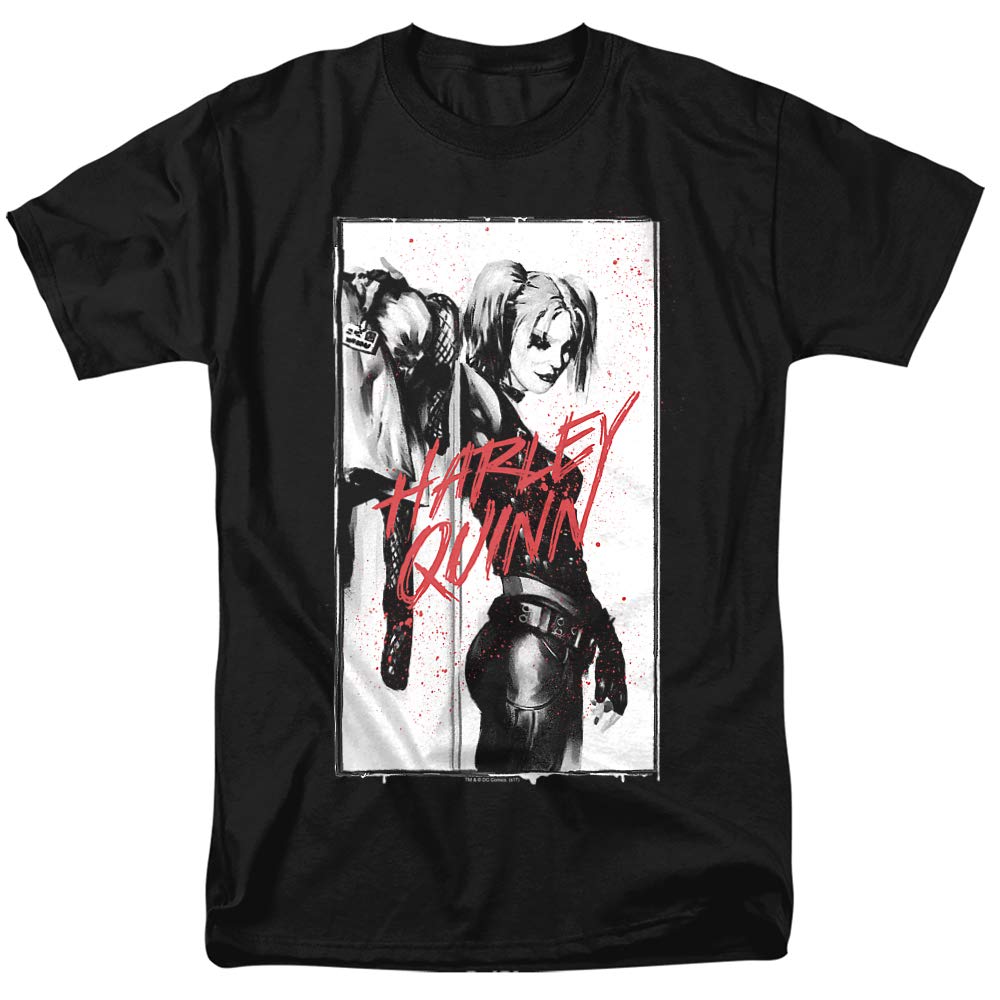 【新品XL】Tefuny / HARLEY QUINN T-SHIRT NWT Suicide Squad Harley Quinn T-Shirt Large Bubble Gum